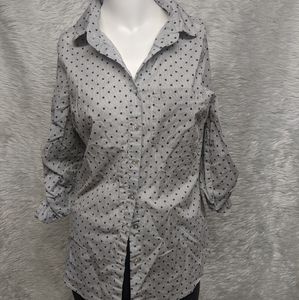 Living doll button down--size small